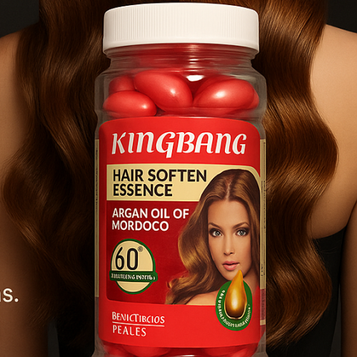 KINGBANG® Hair Soften Essence Cápsulas de Argan para el cabello