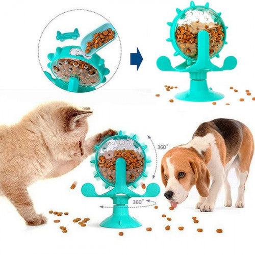 DISPENSADOR DE COMIDA PARA PERROS Y GATOS
