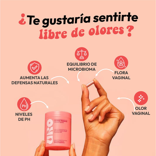 URO X 60 CAPS PROBIOTICOS VAGINALES