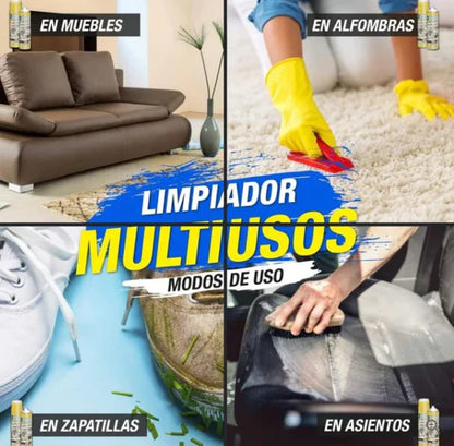 ESPUMA LIMPIADORA MULTIUSOS 2X1