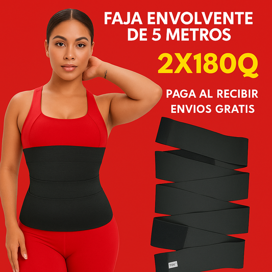 FAJA AJUSTABLE ENVOLVENTE DE 5 METROS 2X1