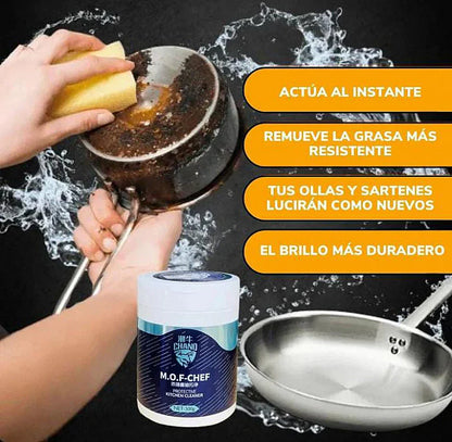 2X1 DESENGRASANTE EN POLVO 500 GRS MOF CHEF