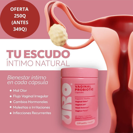 URO X 60 CAPS PROBIOTICOS VAGINALES